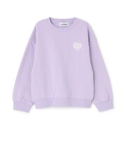 【綿100%】【裏起毛】ワンポイントスウェット