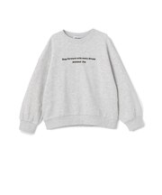 【綿100%】バックハートスウェット