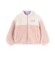 リバーシブルボアブルゾン