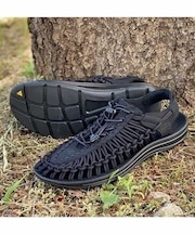 KEEN(キーン)小さめ UNEEK  ユニーク 1014097/サンダル シューズ スニーカー キャンプ アウトドア/メンズ ムラサキスポーツ