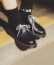 Dr.Martens/1461 WHITE STITCH 3 ホール シューズ 24757001 レザーシューズ ドクターマーチン ユニセックス メンズ レディース ムラサキスポーツ 正規代理店