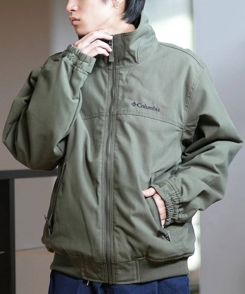 Columbia/LOMA VISTA STAND NECK JACKET ロマヴィスタスタンドネックマウンテンジャケット フリース 刺繍ロゴ XM5673 コロンビア/メンズ ムラサキスポーツ