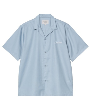Carhartt WIP/ I031465 S/S DELRAY SHIRT 半袖シャツ ルーズシルエット カーハートダブリューアイピー メンズ ムラサキスポーツ