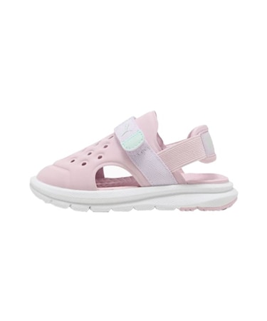 PUMA(プーマ)キッズ ベビー サンダル 水陸両用 水遊び プーマ エボルブ サンダル AC IFT 12.0～16.5cm 389148/シューズ スニーカー ムラサキスポーツ