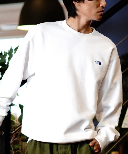 THE NORTH FACE(ザ・ノースフェイス) SMALL LOGO HEATHER SWEAT CREW スウェット/トレーナー MUJI/NT62337/ユニセックス/メンズ/ムラサキスポーツ｜ムラサキスポーツの通販｜&mall（アンドモール）三井ショッピングパーク公式通販