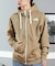 THENORTHFACE(ザ・ノースフェイス)REARVIEW FULL ZIP HOODIE(リアビューフルジップフーディ)NT12442 /裏毛 厚手 長袖パーカー スウェット ジップアップ/ユニセックス メンズ ムラサキスポーツ
