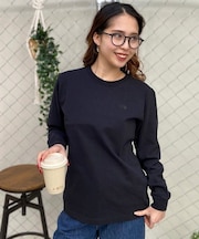 THE NORTH FACE(ザ・ノースフェイス)長袖Tシャツ/ロングスリーブTシャツ/L/S NUPTSE COTTON TEE/NTW32443/レディース/ムラサキスポーツ
