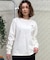 THE NORTH FACE(ザ・ノースフェイス)長袖Tシャツ/ロングスリーブTシャツ/L/S NUPTSE COTTON TEE/NTW32443/レディース/ムラサキスポーツ
