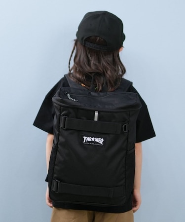 THRASHER/キッズ 20L THR-289 バックパック デイパック リュック 遠足 通園 通学 スラッシャー 男の子 女の子 ムラサキスポーツ