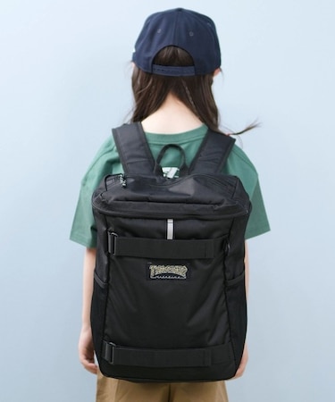 THRASHER/キッズ 20L THR-289 バックパック デイパック リュック 遠足 通園 通学 スラッシャー 男の子 女の子 ムラサキスポーツ