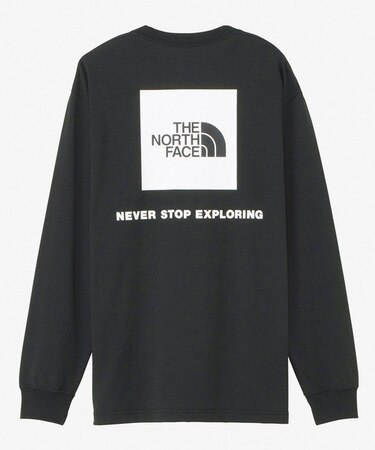 THE NORTH FACE(ザ・ノースフェイス)ロングスリーブバックスクエアロゴティー NT32442 長袖Tシャツ ロンT レギュラーシルエット/ユニセックス メンズ ムラサキスポーツ