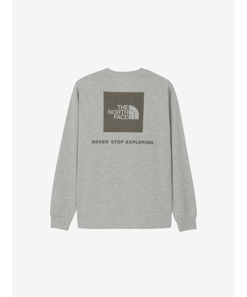 THE NORTH FACE(ザ・ノースフェイス)ロングスリーブバックスクエアロゴティー NT32442 長袖Tシャツ ロンT レギュラーシルエット/ユニセックス メンズ ムラサキスポーツ
