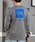 THE NORTH FACE(ザ・ノースフェイス)長袖Tシャツ NT32442 L/S Back Square Logo Tee ロンT レギュラーシルエット/ユニセックス メンズ ムラサキスポーツ