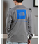 THE NORTH FACE(ザ・ノースフェイス)長袖Tシャツ NT32442 L/S Back Square Logo Tee ロンT レギュラーシルエット/ユニセックス メンズ ムラサキスポーツ
