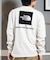 THE NORTH FACE(ザ・ノースフェイス)長袖Tシャツ NT32442 L/S Back Square Logo Tee ロンT レギュラーシルエット/ユニセックス メンズ ムラサキスポーツ