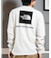THE NORTH FACE(ザ・ノースフェイス)長袖Tシャツ NT32442 L/S Back Square Logo Tee ロンT レギュラーシルエット/ユニセックス メンズ ムラサキスポーツ