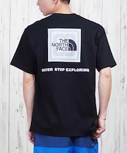THE NORTH FACE/ ショートスリーブバンダナスクエアロゴティー NT32446 半袖Tシャツ スクエアロゴ ザ・ノースフェイス メンズ ムラサキスポーツ【正規代理店】