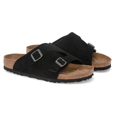 BIRKENSTOCK(ビルケンシュトック)レディース Zurich Suede チューリッヒ  コルク 細身シルエット幅 レザー サンダル シューズ コンフォート 1025060/ムラサキスポーツ
