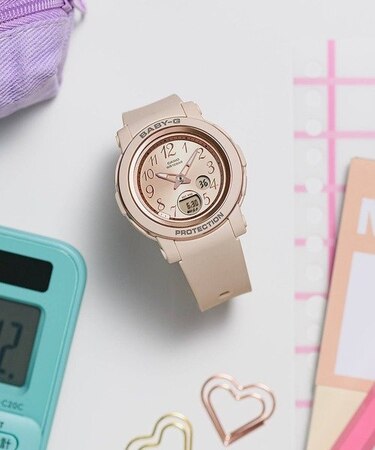 BABY-G(ベイビージー)腕時計/ウォッチ/10気圧防水/BGA-290SA-4AJF/レディース/ムラサキスポーツ/正規代理店