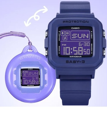 BABY-G(ベイビージー)腕時計/ウォッチ/10気圧防水/BGD-10K-2JR/レディース/ムラサキスポーツ/正規代理店