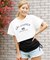 【ムラサキスポーツ限定】Beach Queen(ビーチクイーン)水着 4点セット デニム ラッシュガードTシャツ 体型カバー 393570/レディース ムラサキスポーツ