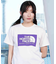 THE NORTH FACE(ザ・ノースフェイス) 半袖Tシャツ/ブランドロゴ/NTW32453/レディース/ムラサキスポーツ LL
