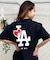 【ムラサキスポーツ限定】NEW ERA(ニューエラ)半袖Tシャツ/バックプリント/MLB/ロサンゼルス・ドジャース/LA ロゴ/14334742/レディース/ムラサキスポーツ LL