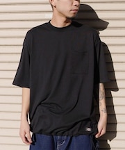 【ムラサキスポーツ限定】Dickies(ディッキーズ)半袖Tシャツ/ドロスト/裾ドローコード/LTD 80547900/2024モデル/ユニセックス/メンズ/レディース/ムラサキスポーツ
