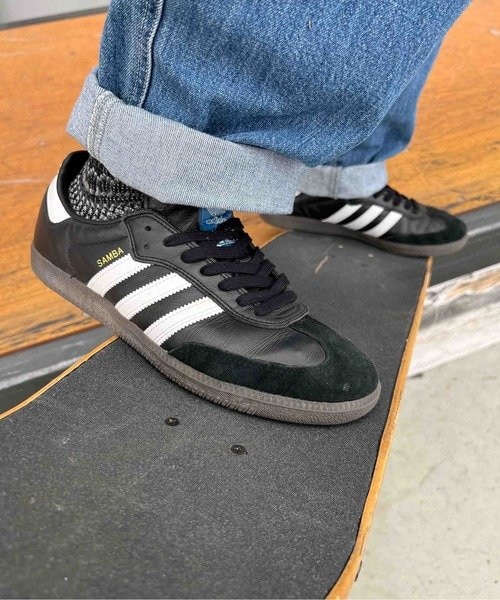 adidas skateboarding(アディダススケートボーディング)SAMBA ADV(サンバ ADV )421243917/シューズ/スニーカー/レディース/ムラサキスポーツ｜ムラサキスポーツの通販｜&mall（アンドモール）三井ショッピングパーク公式通販