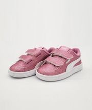 PUMA/キッズ  ベビー 12.0～16.0cm スマッシュ 3.0 グリッツグラム V インファント 394688 子供 靴 シューズ スニーカー プーマ ムラサキスポーツ