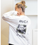 RVCA(ルーカ)長袖Tシャツ/ロンT/BE044-052/BE044052/ビッグシルエット/ロングスリーブTシャツ/レディース/ムラサキスポーツ