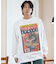 【ムラサキスポーツ限定】THRASHER(スラッシャー)ロンT/長袖Tシャツ/ピグメント加工/ビックシルエット/243TH1LT014/ユニセックス/メンズ/ムラサキスポーツ