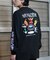 【ムラサキスポーツ限定】TOY MACHINE(トイマシーン)ロンT/長袖Tシャツ/ビックシルエット/バックプリント/MTMFELT4/ユニセックス/メンズ/ムラサキスポーツ