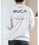 【ムラサキスポーツ限定】RVCA(ルーカ)長袖Tシャツ/ロンT/バックプリント ルーズシルエット/BE042-P08/BE042P08/ユニセックス/メンズ/ムラサキスポーツ