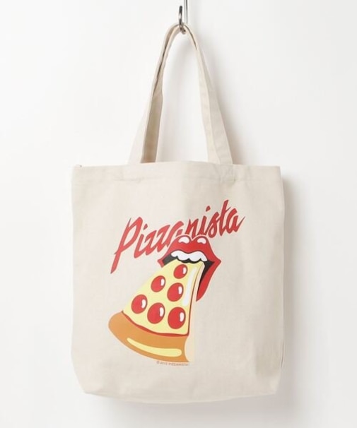 PIZZANISTA!(ピザ二スタ)トートバッグ/ロゴトート/キャンバスバッグ/PNTB2403-02/雑貨/ユニセックス/メンズ/レディース/ムラサキスポーツ