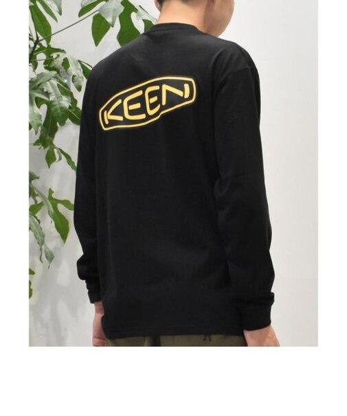 【ムラサキスポーツ限定】KEEN(キーン)吸汗速乾/ロンT/長袖Tシャツ/バックプリント/1030639/ユニセックス/メンズ/ムラサキスポーツ
