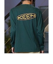 【ムラサキスポーツ限定】KEEN(キーン)吸汗速乾/ロンT/長袖Tシャツ/バックプリント/1030641/ユニセックス/メンズ/ムラサキスポーツ