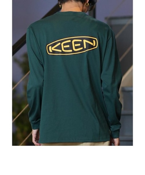 【ムラサキスポーツ限定】KEEN(キーン)吸汗速乾/ロンT/長袖Tシャツ/バックプリント/1030641/ユニセックス/メンズ/ムラサキスポーツ