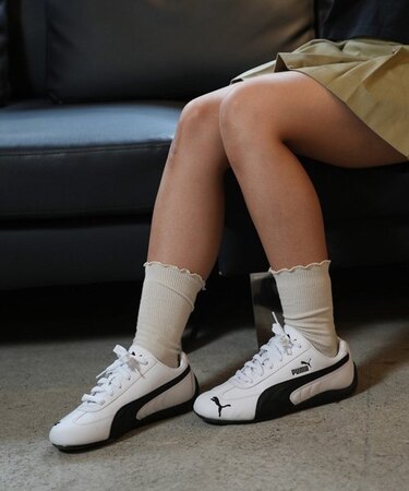 PUMA(プーマ)SPEEDCAT LTH スピードキャット レザー ウィメンズ 401603/シューズ スニーカー レディース/ムラサキスポーツ