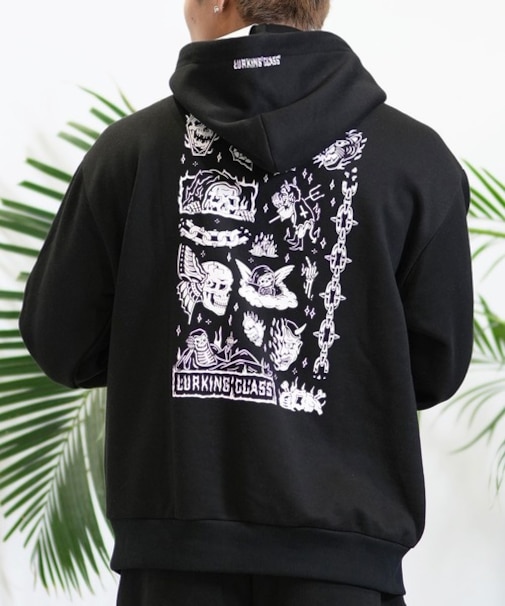 【ムラサキスポーツ限定】LURKING CLASS(ラーキングクラス)プルオーバー/セットアップ対応/ST24FUM05/ユニセックス/メンズ/ムラサキスポーツ