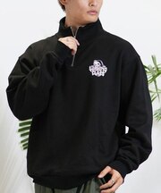 【ムラサキスポーツ限定】LURKING CLASS(ラーキングクラス)ハーフジップトレーナ/ST24FUM06/ユニセックス/メンズ/ムラサキスポーツ