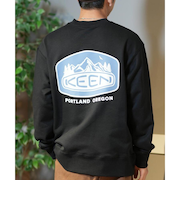 【ムラサキスポーツ別注】KEEN(キーン)給水速乾/1030637/トレーナー/スウェット/MS HARVEST TECH CREW/バックプリント ポケット/ユニセックス/メンズ/ムラサキスポーツ