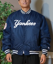NEW ERA(ニューエラ)スタジャン/スタジアムジャケット/ニューヨーク・ヤンキース/NY/NWAP MLB STADIUM JK43/14399500/ユニセックス/メンズ/ムラサキスポーツ