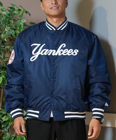 NEW ERA(ニューエラ)スタジャン/スタジアムジャケット/ニューヨーク・ヤンキース/NY/NWAP MLB STADIUM JK43/14399500/ユニセックス/メンズ/ムラサキスポーツ