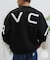 RVCA(ルーカ) 裏起毛/プルオーバー/パーカー/ビッグロゴ/バックプリント/ルーズシルエット/BE042-005/BE042005/ユニセックス/メンズ/ムラサキスポーツ