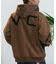 RVCA(ルーカ)ジップアップ /パーカー/ビッグロゴ/バックプリント/ルーズシルエット/BE042-044/BE042044/メンズ/ムラサキスポーツ