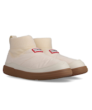 HUNTER/W IN/OUT PUFFER KNIT BOO WFS2265REN スリッポン ミッドカット ウィンターブーツ ハンター レディース ムラサキスポーツ 正規代理店