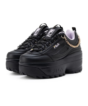 【ムラサキスポーツ限定】FILA(フィラ)厚底/DISRUPTOR 2 WEDGE FESTIVAL/WSS25003-971/シューズ/スニーカー/レディース/ムラサキスポーツ