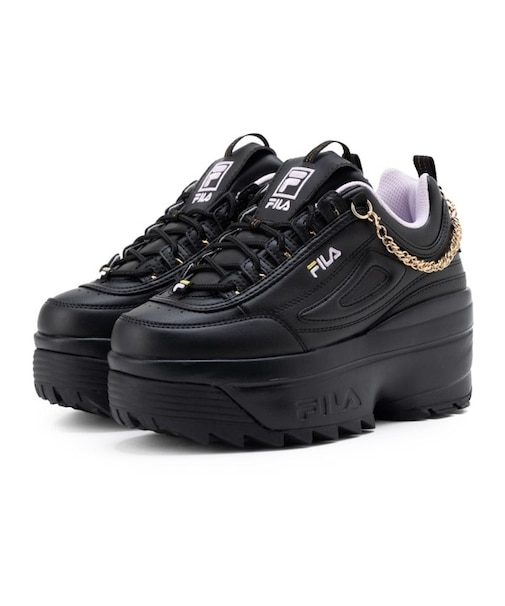 【ムラサキスポーツ限定】FILA(フィラ)厚底/DISRUPTOR 2 WEDGE FESTIVAL/WSS25003-971/シューズ/スニーカー/レディース/ムラサキスポーツ