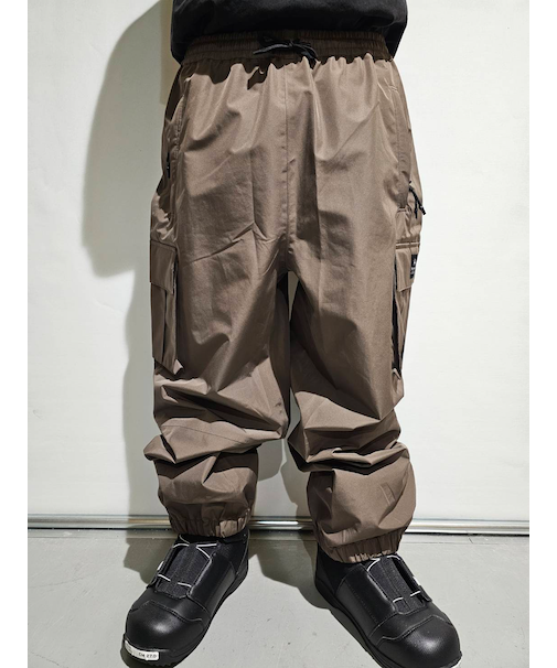 THREE WEATHER/3L WIDE CARGO PT-TW2410 スノーウェア パンツ 25-26モデル スノーボードウェア スリーウェザー ユニセックス メンズ レディース ムラサキスポーツ